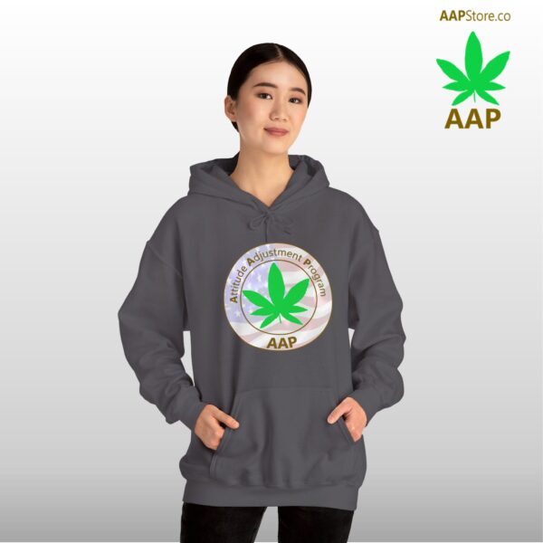 Puff It Up For Freedom AAP Original Freedom Logo Hoodie - Image 24