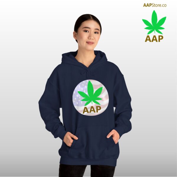 Puff It Up For Freedom AAP Original Freedom AAPStore.co Logo Hoodie - Image 3