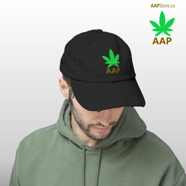 Follow The Program AAP Original AAPStore.co Logo Distressed Cap - Image 4