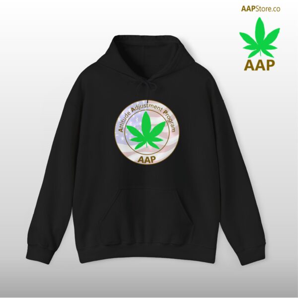 Puff It Up For Freedom AAP Original Freedom Logo Hoodie - Image 7