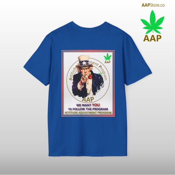 AAP Original We Want You To Follow The Program 2-sided T-Shirt - Image 8