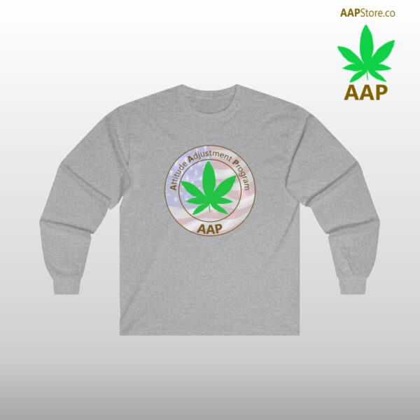 Puff It Up For Freedom AAP Original Freedom Logo Long Sleeve Tee - Image 5