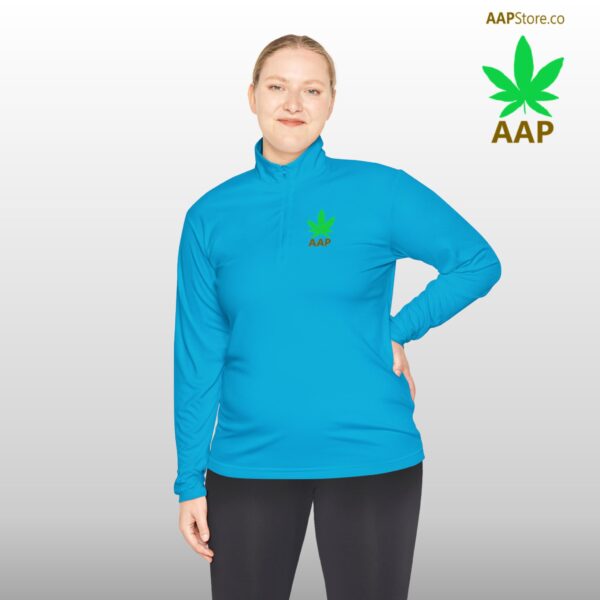 Follow The Program AAP Original AAPStore.co Logo Quarter-Zip Pullover - Image 17