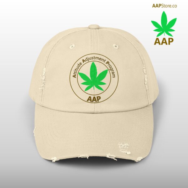 Follow The Program AAP Original Unisex Distressed Cap - Image 7