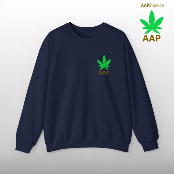 Follow The Program AAP Original AAPStore.co Pocket Logo Crewneck Sweatshirt