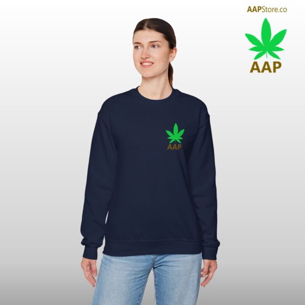 Follow The Program AAP Original AAPStore.co Pocket Logo Crewneck Sweatshirt - Image 5