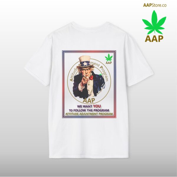 AAP Original We Want You To Follow The Program 2-sided T-Shirt - Image 14