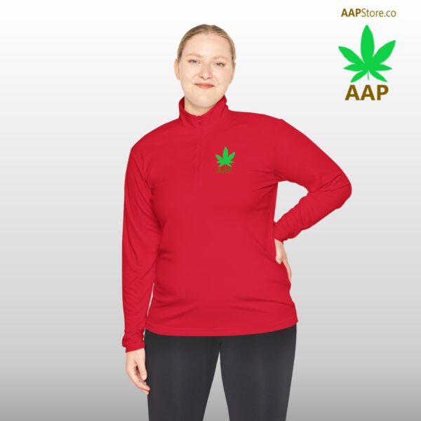 Follow The Program AAP Original AAPStore.co Logo Quarter-Zip Pullover - Image 23