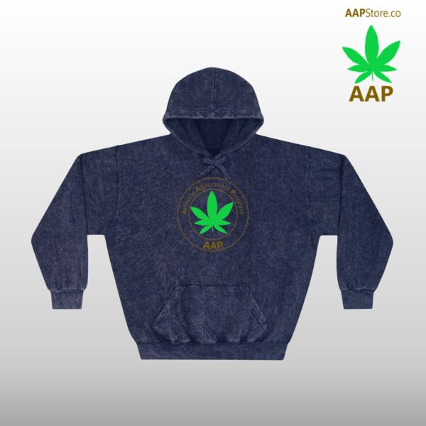 Follow The Program AAP Original Mineral Wash Hoodie Mineral Navy