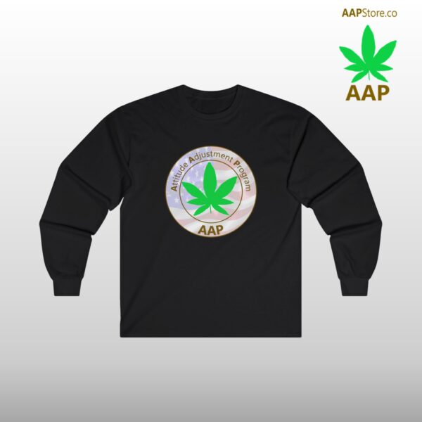 Puff It Up For Freedom AAP Original Freedom Logo Long Sleeve Tee - Image 4