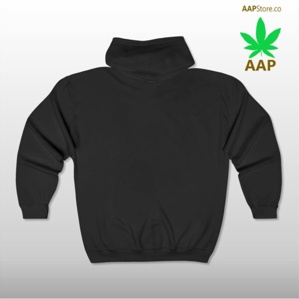 Follow The Program AAP Original Pocket Logo Full Zip Hooded Sweatshirt - Image 4