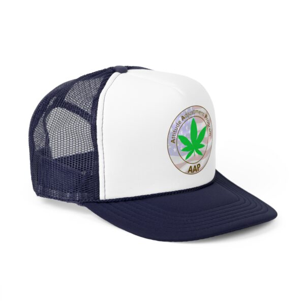 Puff It Up For Freedom AAP Original Freedom Logo Trucker Cap - Image 23