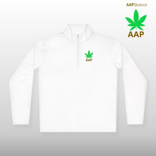 Follow The Program AAP Original AAPStore.co Logo Quarter-Zip Pullover