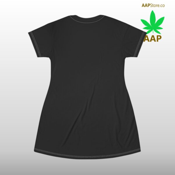 Follow The Program AAP Original Black T-Shirt Dress - Image 3