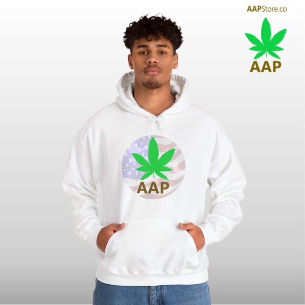 Puff It Up For Freedom AAP Original Freedom AAPStore.co Logo Hoodie - Image 8