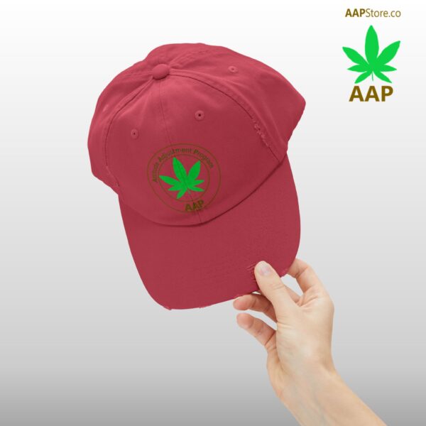 Follow The Program AAP Original Unisex Distressed Cap - Image 47