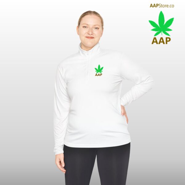 Follow The Program AAP Original AAPStore.co Logo Quarter-Zip Pullover - Image 2