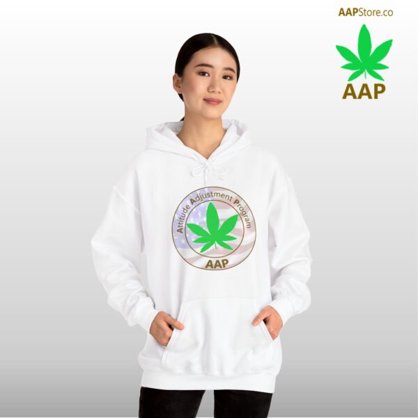 Puff It Up For Freedom AAP Original Freedom Logo Hoodie - Image 6