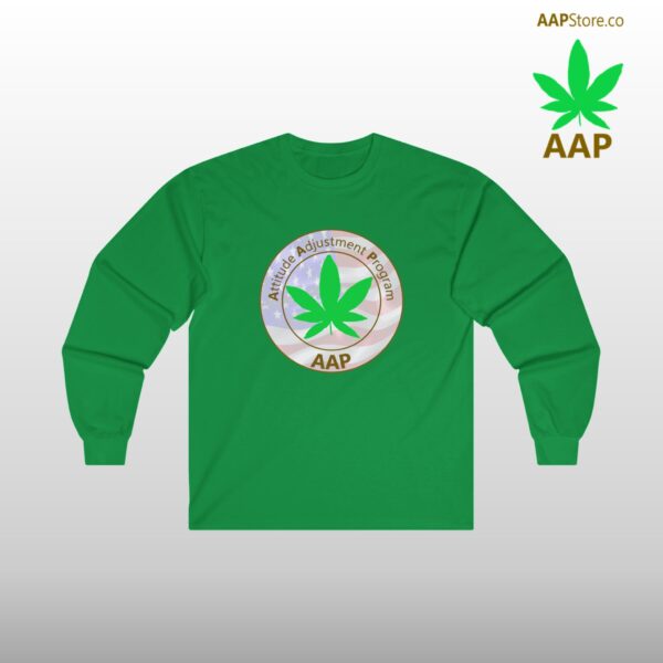 Puff It Up For Freedom AAP Original Freedom Logo Long Sleeve Tee - Image 8