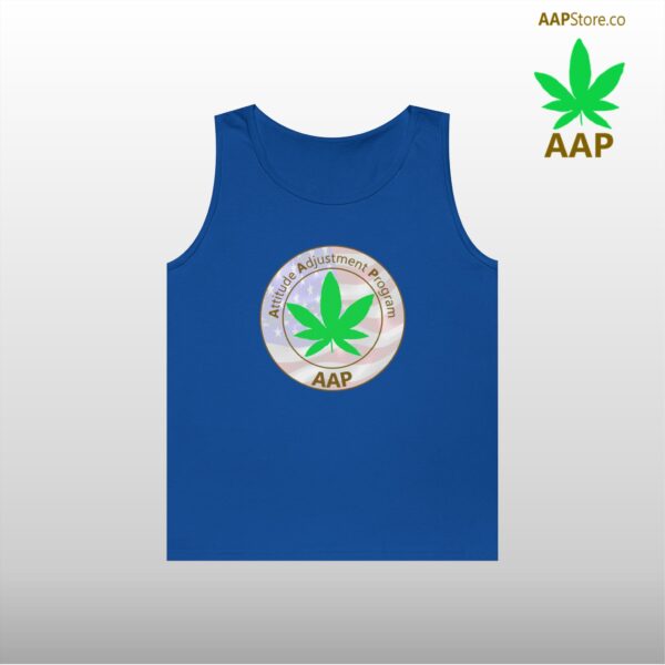 Puff It Up For Freedom AAP Original Freedom Logo Tank Top