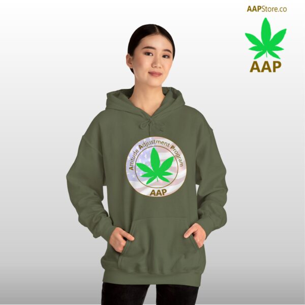 Puff It Up For Freedom AAP Original Freedom Logo Hoodie - Image 15