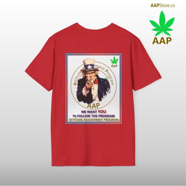 AAP Original We Want You To Follow The Program 2-sided T-Shirt