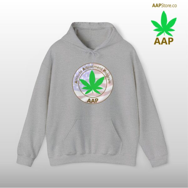 Puff It Up For Freedom AAP Original Freedom Logo Hoodie - Image 10