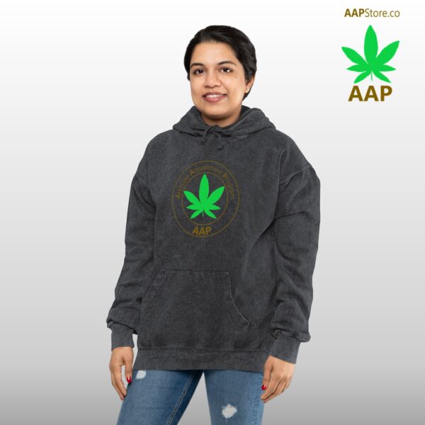 Follow The Program AAP Original Mineral Wash Hoodie Mineral Navy