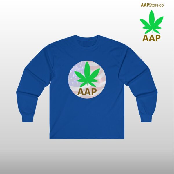 Puff It Up For Freedom AAP Original AAPStore.co Freedom Logo Long Sleeve Tee - Image 25