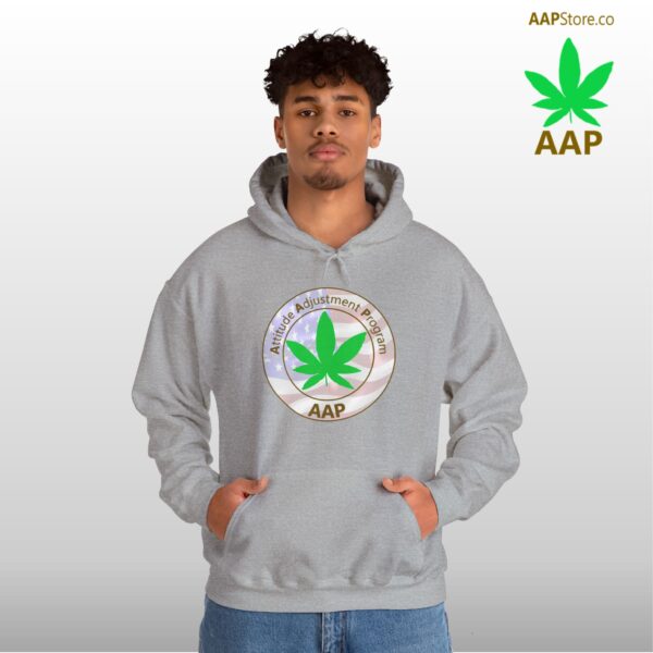 Puff It Up For Freedom AAP Original Freedom Logo Hoodie - Image 11