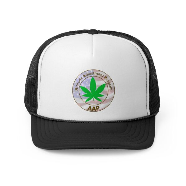 Puff It Up For Freedom AAP Original Freedom Logo Trucker Cap - Image 6