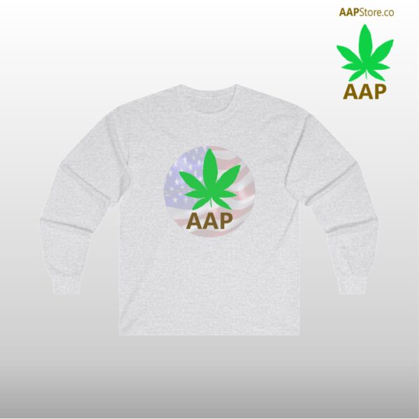 Puff It Up For Freedom AAP Original AAPStore.co Freedom Logo Long Sleeve Tee - Image 5