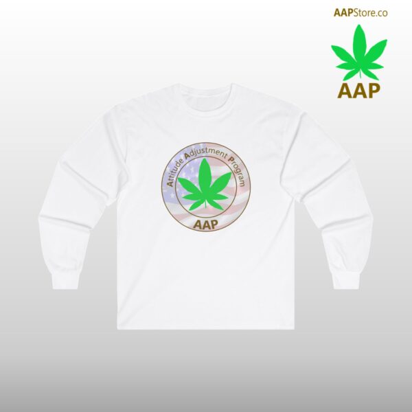 Puff It Up For Freedom AAP Original Freedom Logo Long Sleeve Tee - Image 3