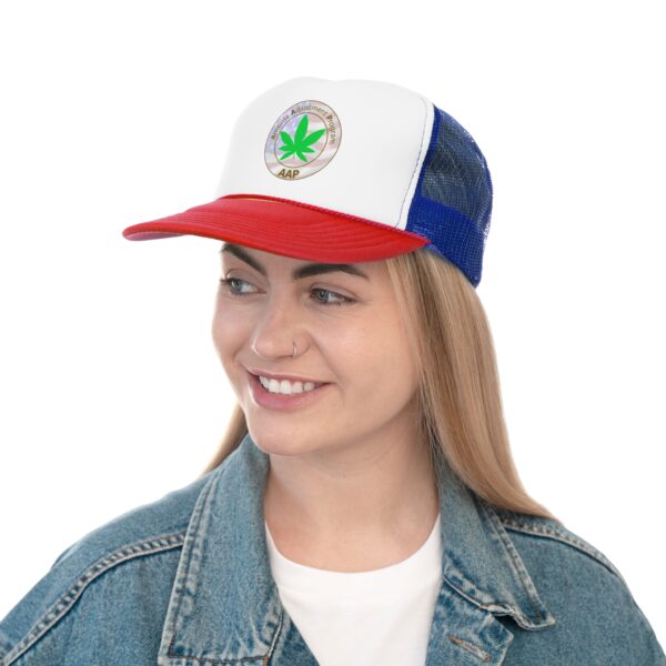 Puff It Up For Freedom AAP Original Freedom Logo Trucker Cap - Image 5