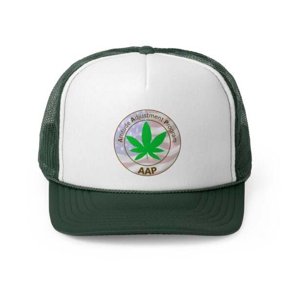 Puff It Up For Freedom AAP Original Freedom Logo Trucker Cap - Image 18