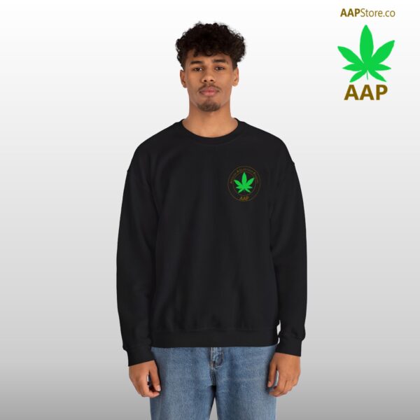 Follow The Program AAP Original Pocket Logo Crewneck Sweatshirt - Image 3