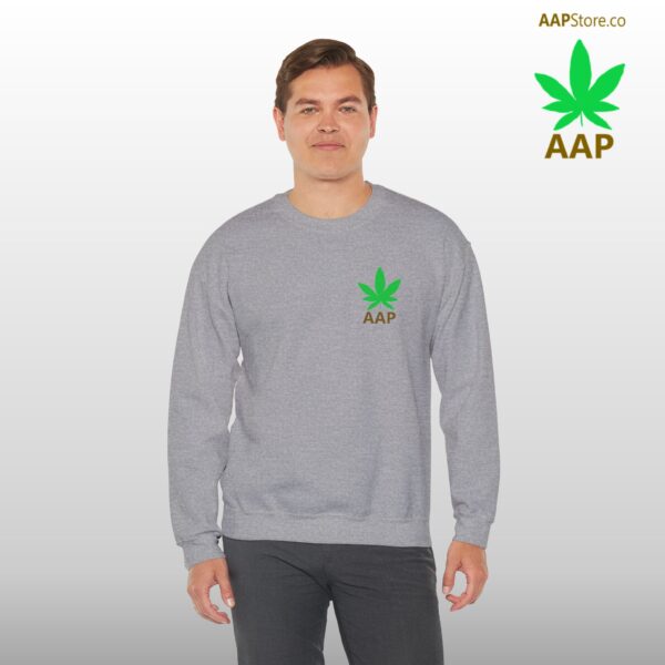 Follow The Program AAP Original AAPStore.co Pocket Logo Crewneck Sweatshirt - Image 24