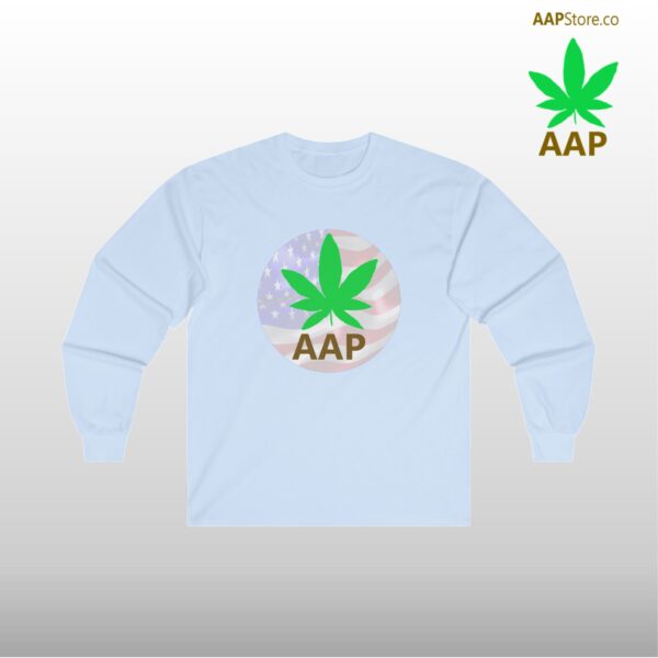 Puff It Up For Freedom AAP Original AAPStore.co Freedom Logo Long Sleeve Tee - Image 21