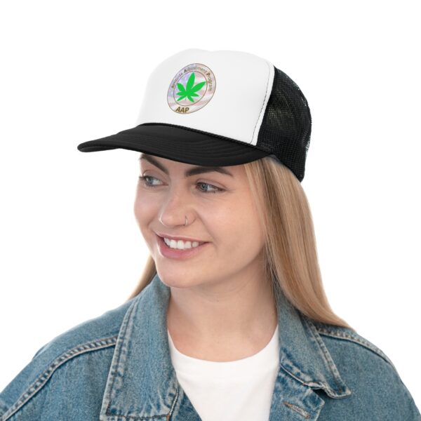 Puff It Up For Freedom AAP Original Freedom Logo Trucker Cap - Image 9