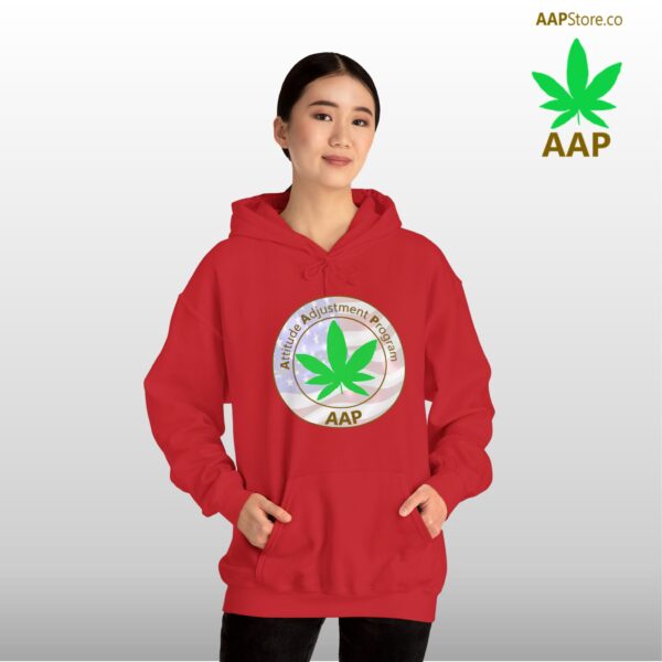 Puff It Up For Freedom AAP Original Freedom Logo Hoodie - Image 36