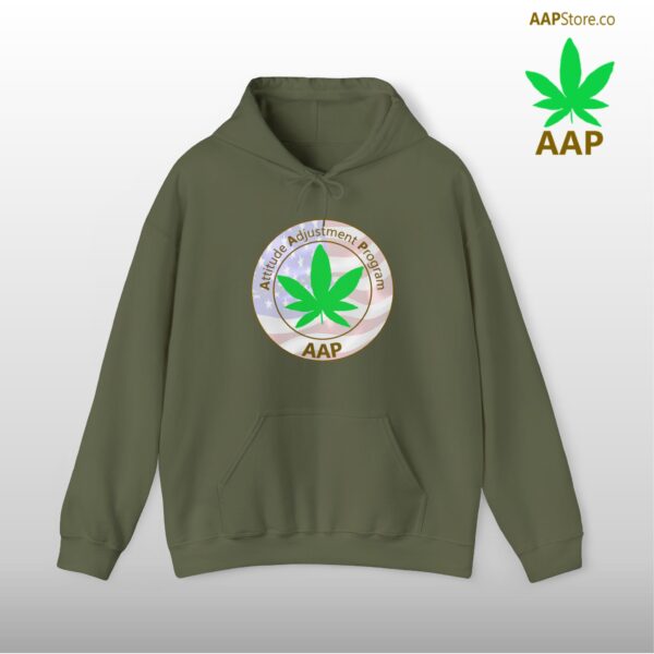 Puff It Up For Freedom AAP Original Freedom Logo Hoodie - Image 13