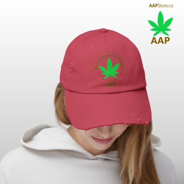 Follow The Program AAP Original Unisex Distressed Cap - Image 45