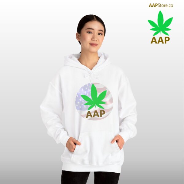 Puff It Up For Freedom AAP Original Freedom AAPStore.co Logo Hoodie - Image 9