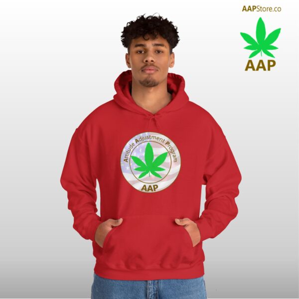 Puff It Up For Freedom AAP Original Freedom Logo Hoodie - Image 35