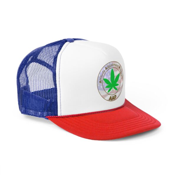 Puff It Up For Freedom AAP Original Freedom Logo Trucker Cap - Image 3