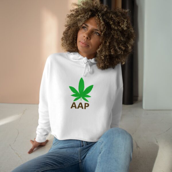 Follow The Program AAP Original AAPStore.co Crop Hoodie - Image 4