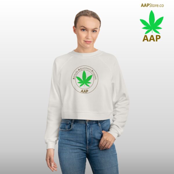 Follow The Program AAP Original Cropped Fleece Pullover - Image 5