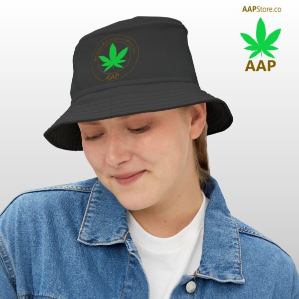 Follow The Program AAP Original Black Bucket Hat - Image 3