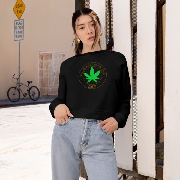 Follow The Program AAP Original Cropped Fleece Pullover - Image 3