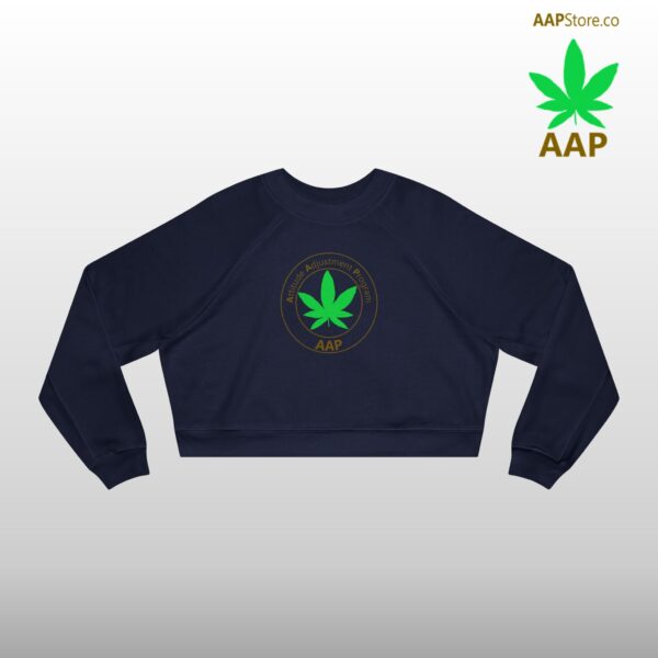 Follow The Program AAP Original Cropped Fleece Pullover - Image 13